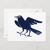 Yatagarasu-symbool van Japan Briefkaart (Voorkant / Achterkant)