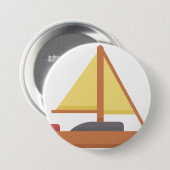 Yatch Ronde Button 7,6 Cm (Voorkant /achterkant)