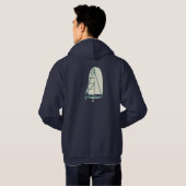 Yatching laserklasse hoodie (Achterkant volledig)