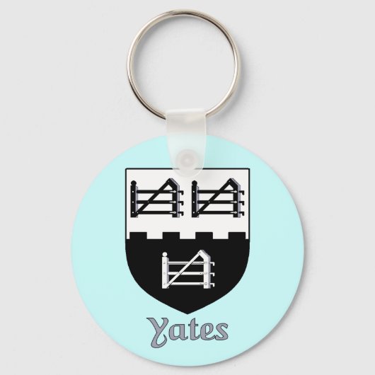 Yates Family Shield Sleutelhanger (Voorkant)