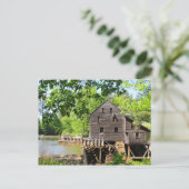 Yates Mill in Raleigh, North Carolina Briefkaart (Staand voorkant)