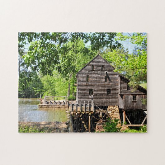 Yates Mill in Raleigh, North Carolina Legpuzzel (Horizontaal)