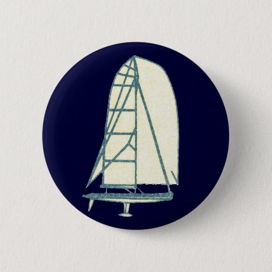 yatinglaserklasse ronde button 5,7 cm (Voorkant)