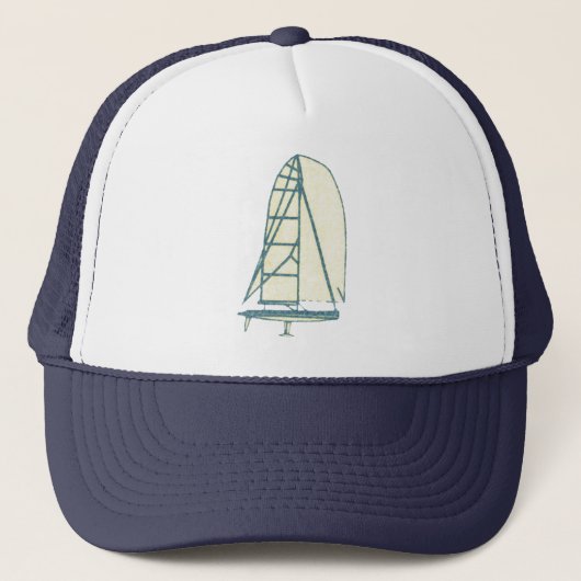 yatinglaserklasse trucker pet (Voorkant)