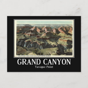 Yavapai Point, Grand Canyon, Arizona,  Briefkaart