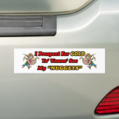 Ya'Wanna'zie mijn naagjes Bumpersticker (Op auto)