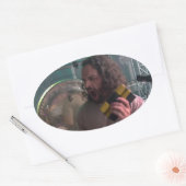 Yawn Ovale Sticker (Envelop)