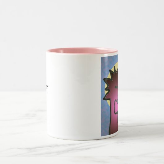 Yawn Tweekleurige Koffiemok (Center)