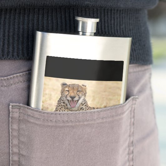 Yawning Cheetah Flacon (Voorbeeld)