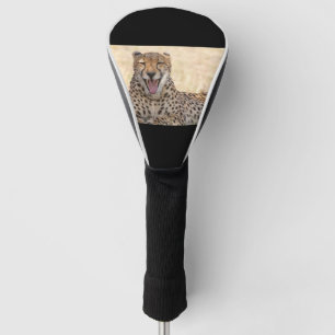 Yawning Cheetah Golfheadcover