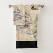 Yawning lion bad handdoek (Insitu)