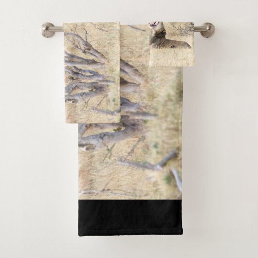 Yawning lion bad handdoek (Insitu)