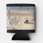 Yawning lion blikjeskoeler (Achterkant)