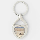 Yawning lion sleutelhanger (Voorkant)