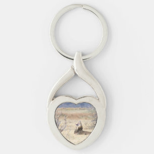 Yawning lion sleutelhanger