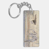 Yawning lion sleutelhanger (Voorkant Links)