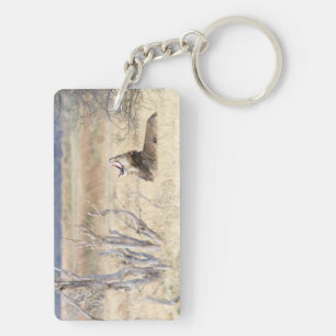 Yawning lion sleutelhanger