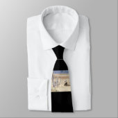 Yawning lion stropdas (Gebonden)