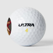 Yawning Man (Self-Portrait) (door Joseph Ducreux) Golfballen (Logo)