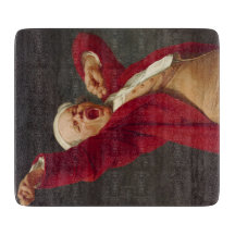 Yawning Man (Self-Portrait) (door Joseph Ducreux)