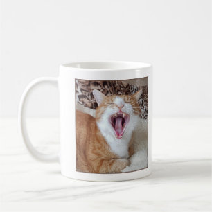 Yawns - Een stille schreeuw om koffie! Koffiemok