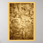 Yaxchilan Lintel # 25 Poster (Voorkant)