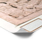 Yaxchilan lintel, late klassieke periode poster (Hoek)