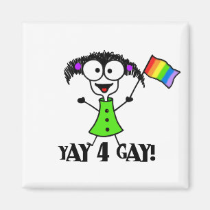 Yay 4 Gay Magnet