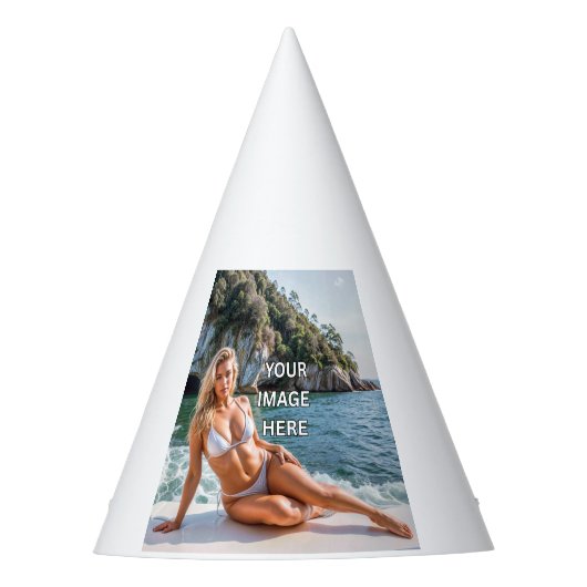 YAY! 🎉 Aangepaste Feesthoed – Voeg Jouw Ontwerp T Feesthoedjes (Voorkant)