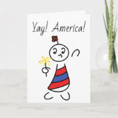 Yay! Amerika! Kaart (Voorkant)