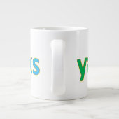 Yay bedankt - mok (Achterkant)