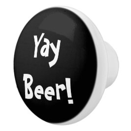 Yay Beer! Keramische Knop