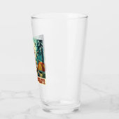 Yay Bugs Camping Grappig Glas (Links)