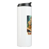 Yay Bugs Camping Grappig Thermosbeker (Gedraaid links)