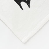 Yay Funny Mountain Climber Hiker Mountaineer Hand  Fleece Deken (Hoek)