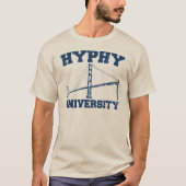 yay gebied Universiteit van Hyphy T-shirt (Voorkant)