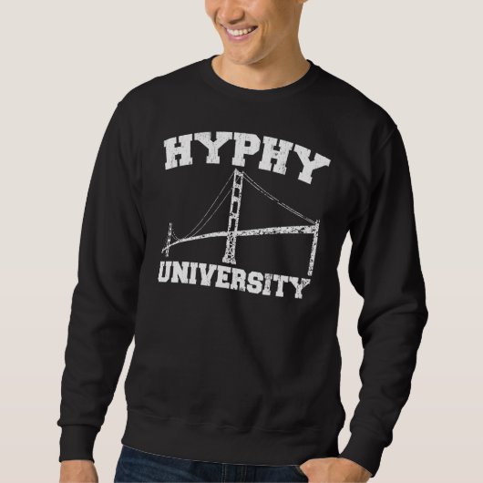 yay gebied Universiteit van Hyphy Trui (Voorkant)