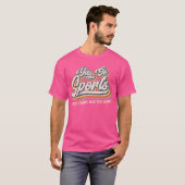 Yay Go Sports Dohehing Winhe Points Funny Sporteam T-shirt (Voorkant volledig)