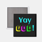 Yay God Magneet (Voorkant / Achterkant)