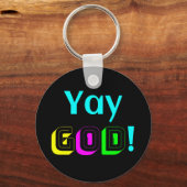 Yay God Sleutelhanger (Voorkant)