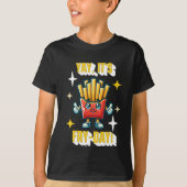 Yay, het is Fry-Day! Grappige Kawaii frietjes T-shirt (Voorkant)