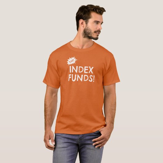 Yay Index fondsen! T-shirt (Voorkant volledig)