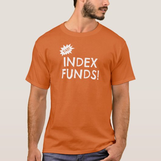 Yay Index fondsen! T-shirt (Voorkant)