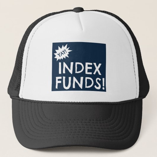 Yay Index Funds Trucker Pet (Voorkant)