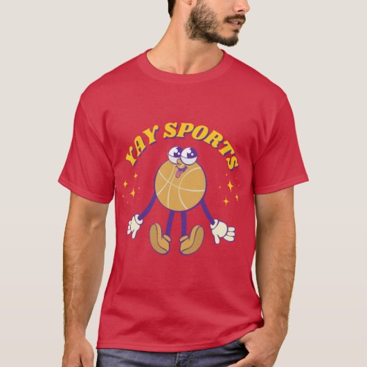 Yay Sports Basketball Edition T-shirt (Voorkant)