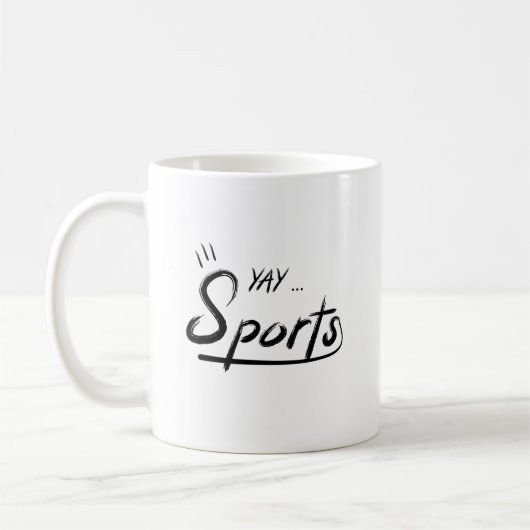 Yay Sports Funny Koffiemok (Links)