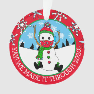 Yay, we hebben het gemaakt tot 2020 met kerst Keep Ornament