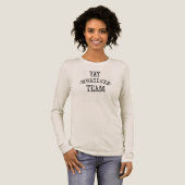 Yay Welk team dan ook Tri-Blend Shirt (Voorkant)
