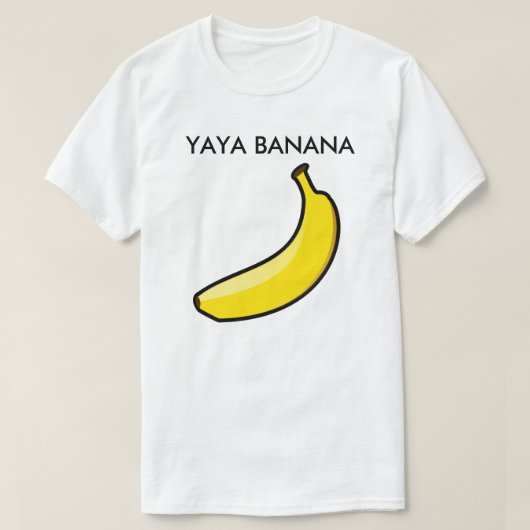 YAYA BANANA T-SHIRT (Design voorkant)