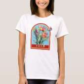 Yaya Bloemen Grootmoeder T-shirt (Voorkant)